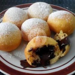 Kuwe Donat Coklat Lumer Isi 12