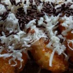Pisang Crispy Keju Coklat