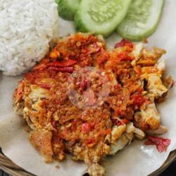 Ayam Geprek   Tempe  Nasi  Es Teh( Tentukan Sambelnya)