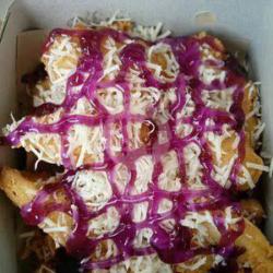 Pisang Crispy Keju Selai Blueberry