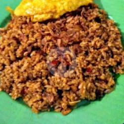 Nasi Goreng Toping Teri Bumbu Terasi Pedas