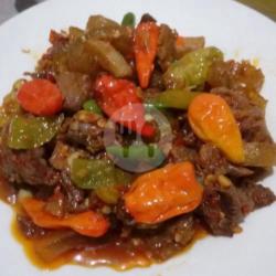 Oseng Daging Kikil Mercon (porsi Besar)