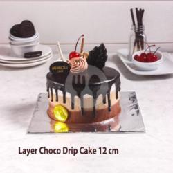 Kue Ulang Tahun 12 Cm Layer Choco