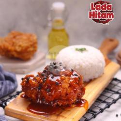 Nasi Chicken Lada Hitam