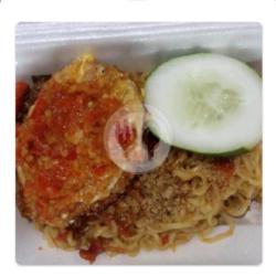 Mie Goreng Telor Sambel Geprek