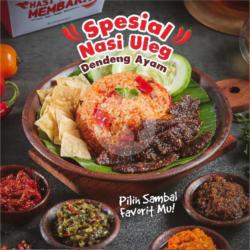 Nasi Uleg Pedas Dendeng Ayam