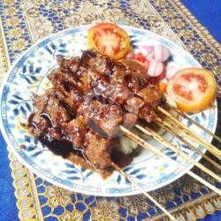 Sate Gajih/kulit ( 10 Tusuk ) Tanpa Lontong