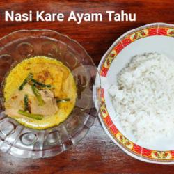 Nasi Kare Ayam Tahu