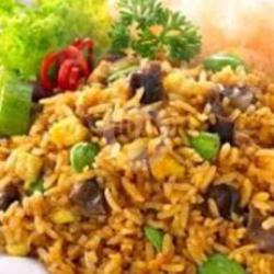 Nasi Goreng Komplit.ati Ampela Sosis Pete Ayam Baso.