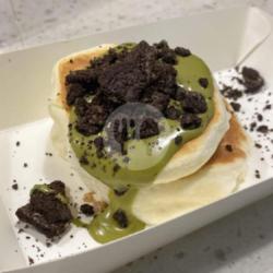 Souffle Pancake Matcha Oreo