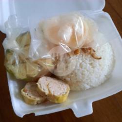 Nasi Sop Rolade Ayam