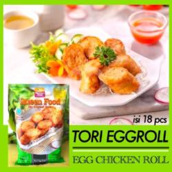 Queenfood Tori Egg Roll 18pcs (400gr)