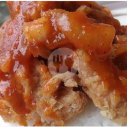 Kulit Ayam Krispy Cocolan Saus Richeese