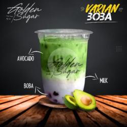 Avocado/alpukat Brown Sugar Boba Milk