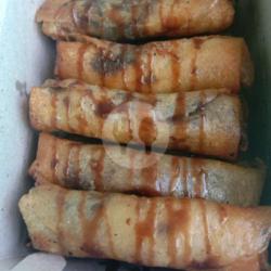 Lumpia Pisang Coklat Jumbo