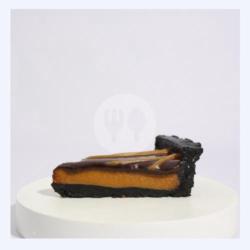 Chocolate Salted Caramel Tart - Slice