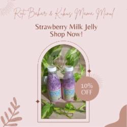 Ice Strawberry Milk Jelly