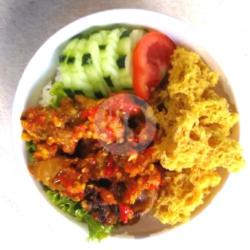 Ricebowl Ayam Cincang Pedas Huuh