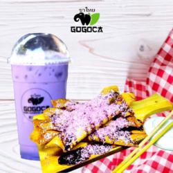 Paket Taro   Banana Spring Roll Coklat Strawberry