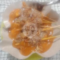 Sate Sapi Kuah Campur