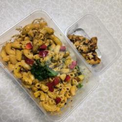 Chicken Cajun Macaroni Salad