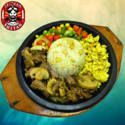 Nasi Beef Slice Mushroom