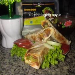 Kebab Daging Sayur Pedas