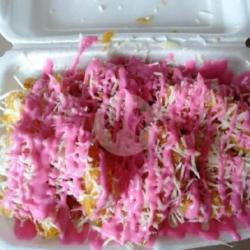 Pisang Crispy Keju Strawberry