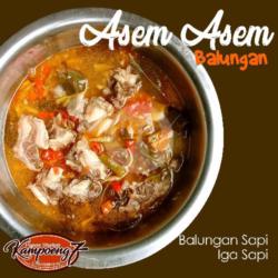 Paket Nasi Asem Asem Balungan