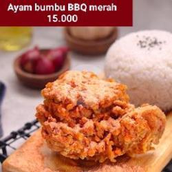 Paket Nasi Ayam Bumbu Bbq