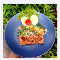 Salmon Grill   Vegie