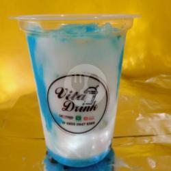 Pop Ice Lava Vanila Blue Boba