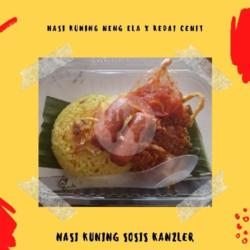 Nasi Kuning Sosis Kanzler Beef Cocktails