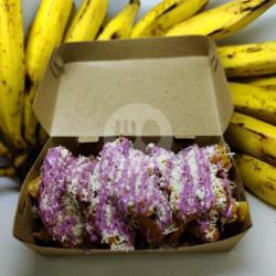 Pisang Keju Glaze Taro