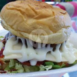 Beef Burger   Keju