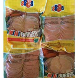 88 Beef Burger Mini Isi 20 / Daging Sapi Burger Mini