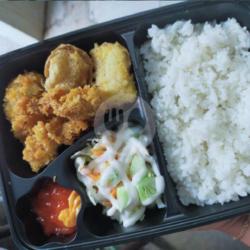 Nasi Chicken Karage Dg Saos Asam Manis