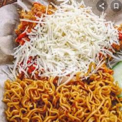 Nasi Indomie Ayam Geprek Keju