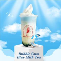 Bubble Gum Blue Milk Tea