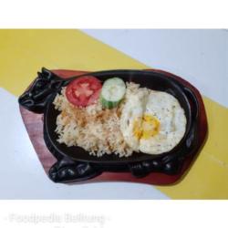 Nasi/mie/kwetiaw Goreng Telur Hotplate