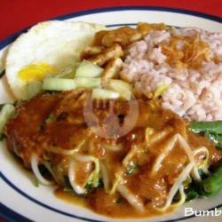 Nasi Pecel Ayam Geprek Es Teh