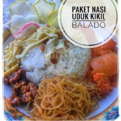 Paket Nasi Uduk Kikil Balado