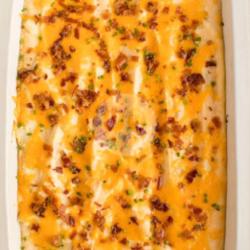 Baked Potato Chicken Cheese Brulle