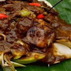 Rujak Uleg Buah Lontong Porsi Jumbo