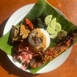 Nasi Padang Ikan Lele Bakar