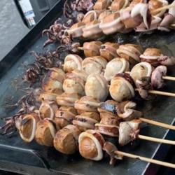 Sate Cumi Bakso Udang