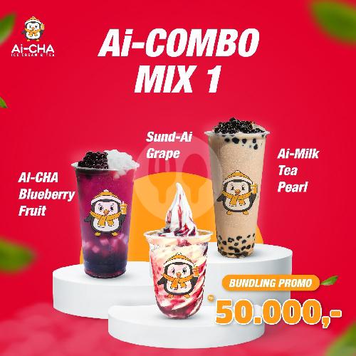 Ai CHA Ice Cream Tea Pasar Baru GoFood