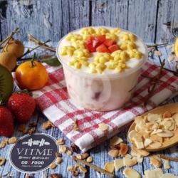 Salad Buah Mini (300ml) Topping Honey Stars