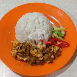 Nasi Mercon (daging Sapi)