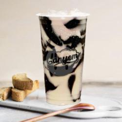 Grass Jelly Milk Fresh